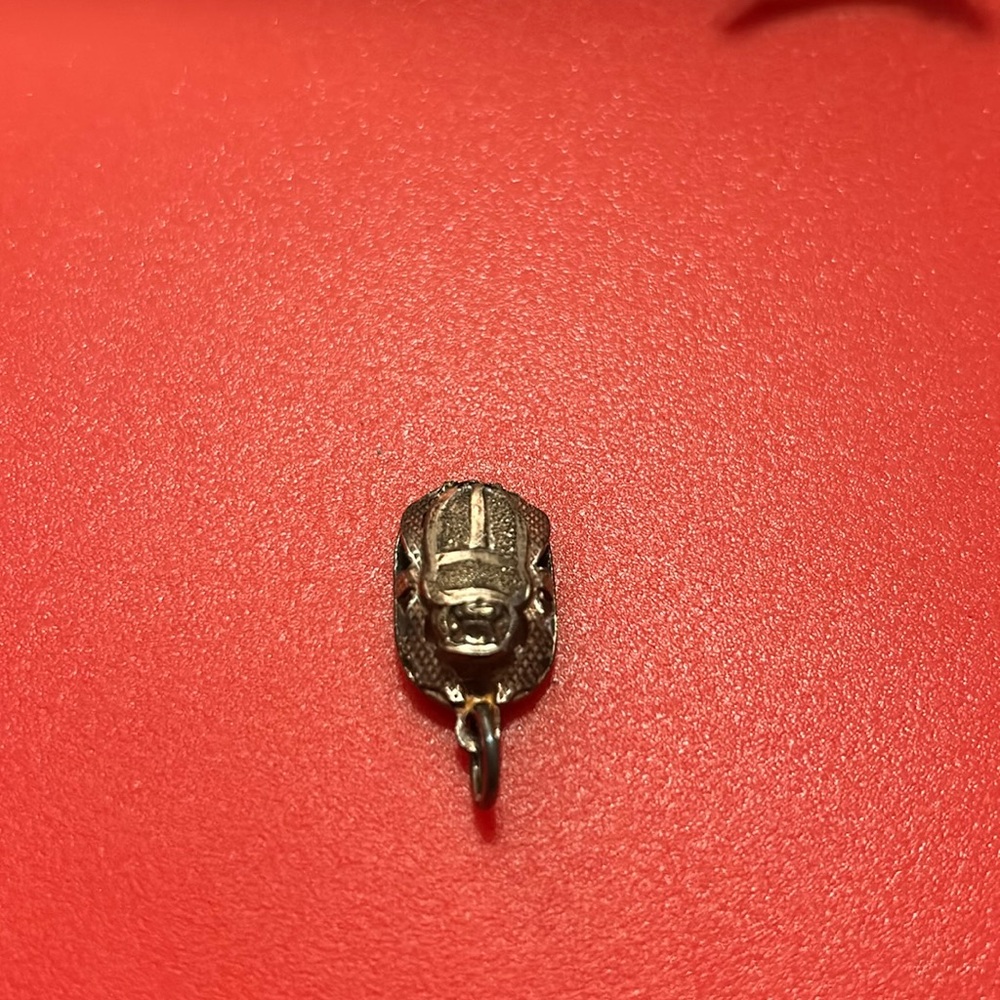A scrab pendant